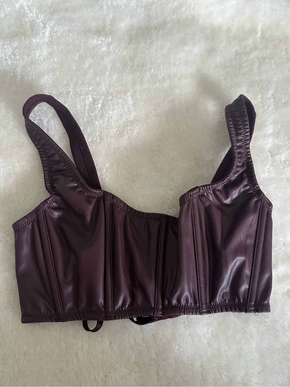 Victoria’s Secret Faux Leather Bralette